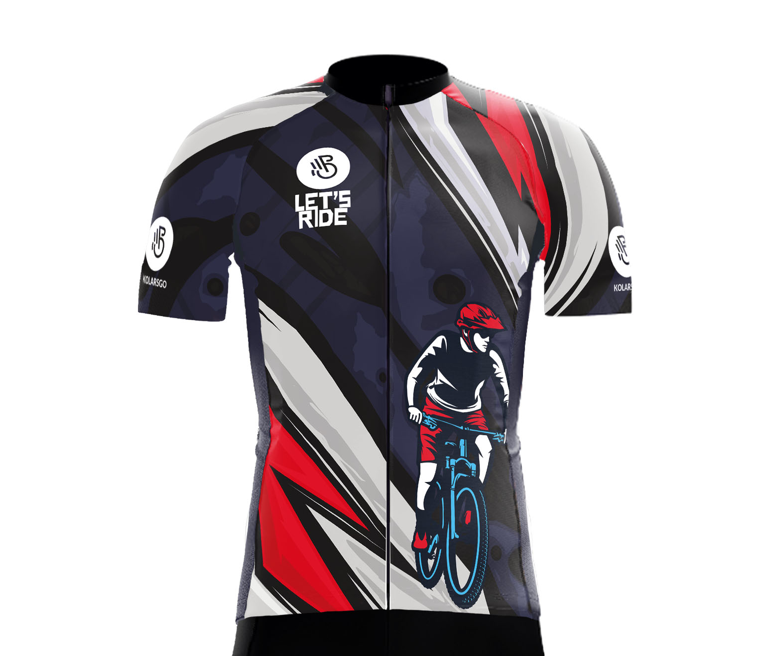 Cycling jersey LET'S RIDE