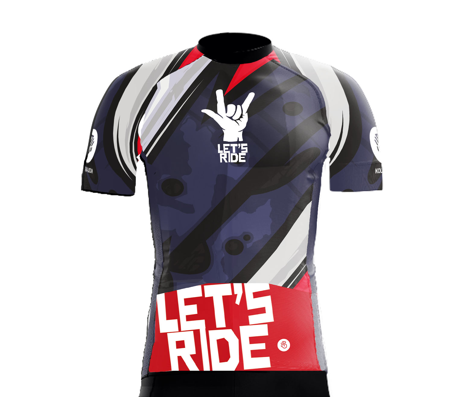 Cycling jersey LET'S RIDE