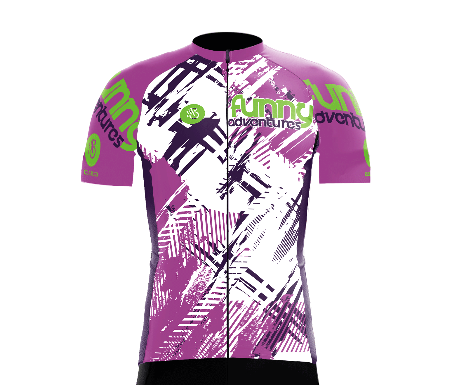 Cycling jersey FUNNY ADVENTURE