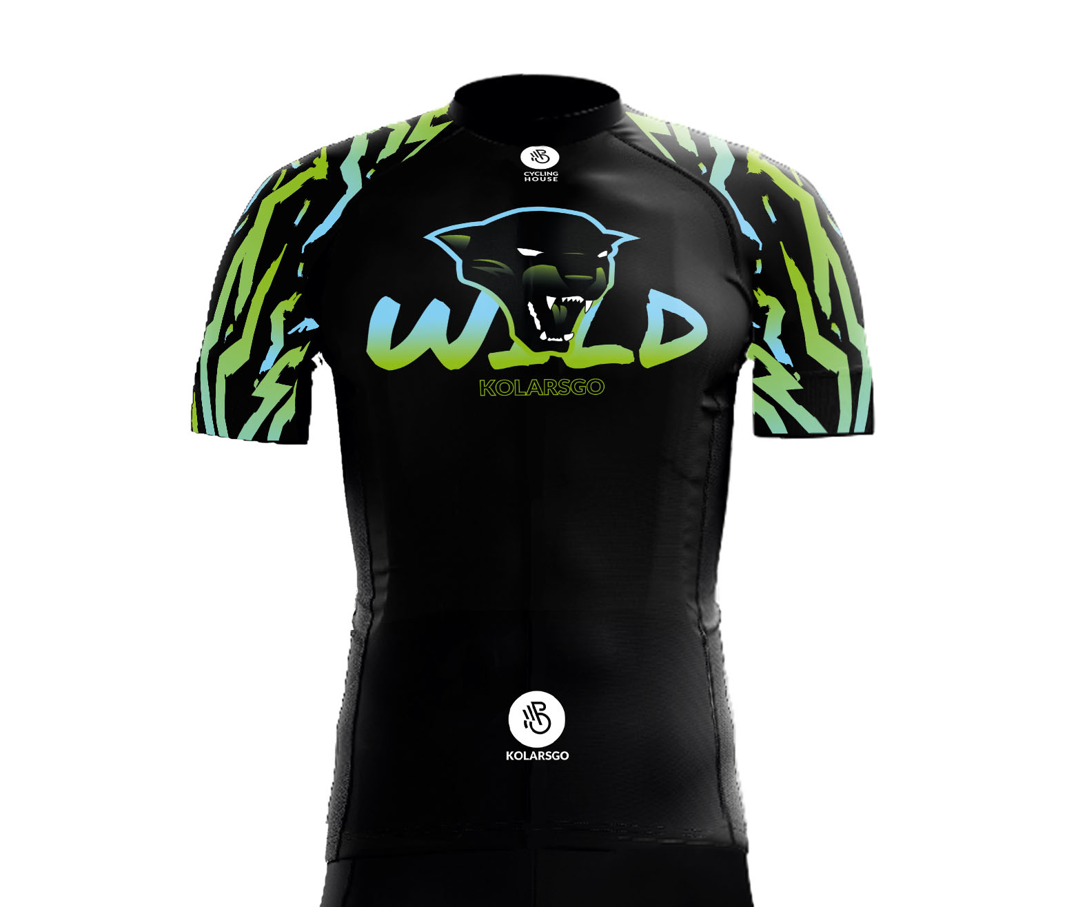 Cycling jersey WILD GREEN