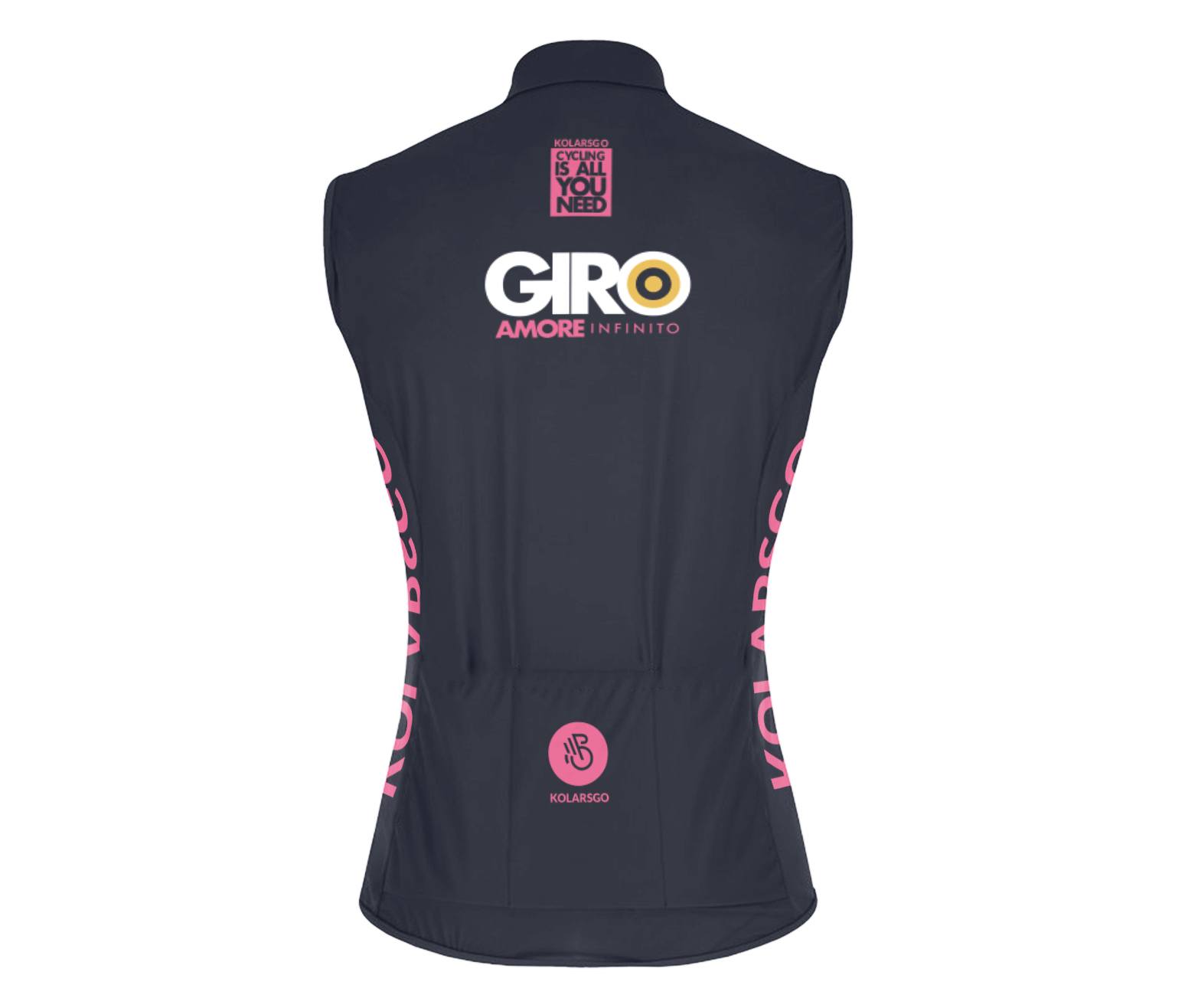 GIRO BLUE cycling vest image 2