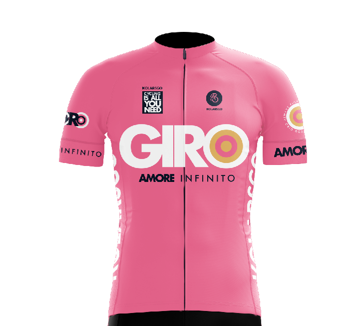 Cycling jersey GIRO PINK