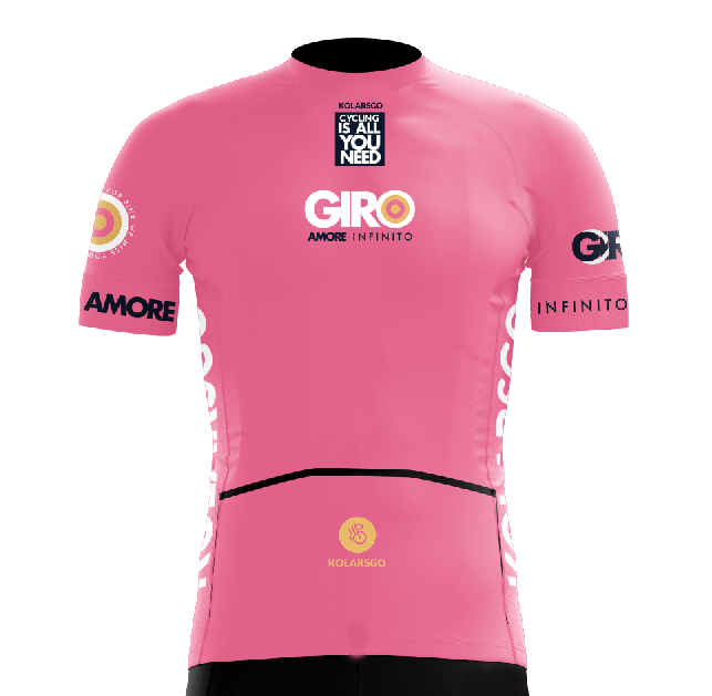 Cycling jersey GIRO PINK